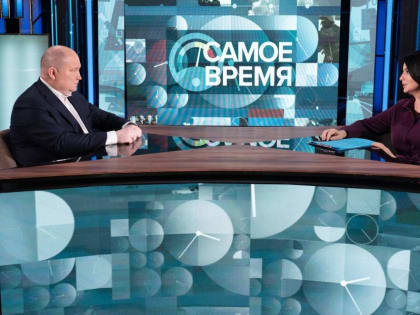 Михаил Развожаев: В интервью Екатерине Стриженовой в программе «Самое время» рассказал о том, как живет сейчас Севастополь