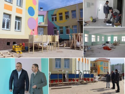 В Симферопольском районе завершается строительство нового детского сада
