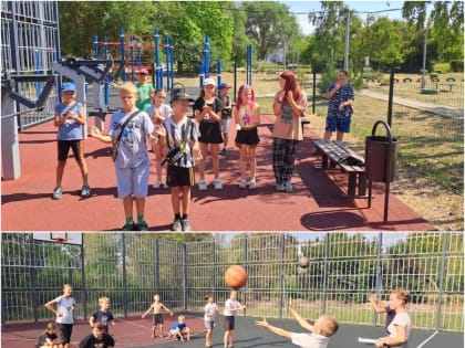 Единороссы Раздольненского района проводят оздоровительные мероприятия для детей