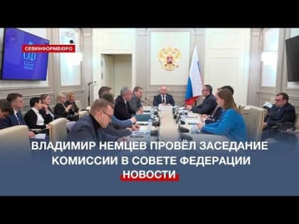 Спикер Заксобрания Севастополя провёл заседание комиссии в Совете Федерации