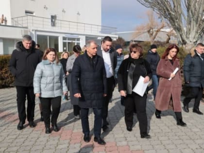 Владимир Константинов посетил с рабочей поездкой Евпаторию