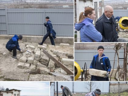 Семье мобилизованного жителя Керчи помогли отремонтировать дом