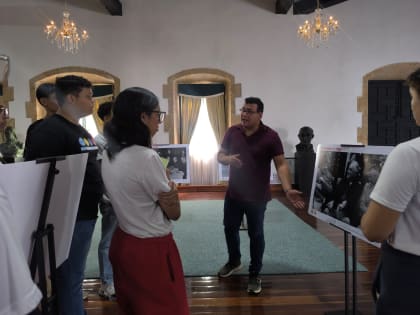 Школьникам Венесуэлы рассказывают об истории Ялты