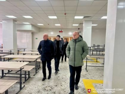 Валерий Коваленко посетил социальные объекты  в Евпатории, находящиеся в стадии строительства и реконструкции