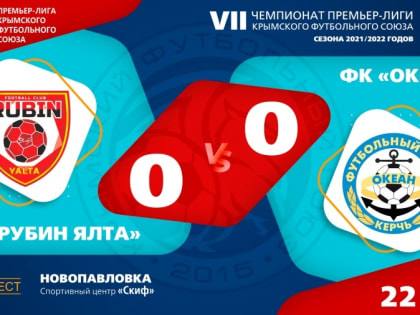 ФК "Рубин Ялта" – ФК "Океан" (Керчь) – 0:0. Протокольные данные