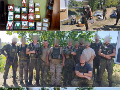 Единороссы Ленинского района отправили гуманитарную помощь в зону СВО