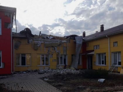 В Белгороде сработала ПВО – повреждены дома и административные здания