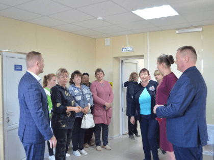 В Павловке открыт обновленный фельдшерско-акушерский пункт