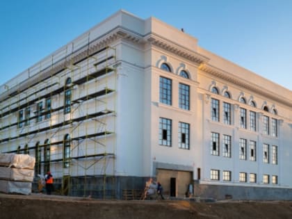 Представители СК России и Министерства обороны проинспектировали ход строительства физкультурно-оздоровительного комплекса Севастопольского кадетского корпуса им. В.И. Истомина