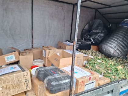 Гуманитарная помощь для военнослужащих из Советского района
