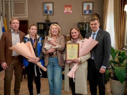 Волонтеров поблагодарили за спасение кошки Муси