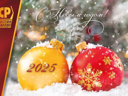 Крымское региональное отделение партии СПРАВЕДЛИВАЯ РОССИЯ – ЗА ПРАВДУ поздравляет коллег по партии с Новым 2025 годом и светлым Рождеством Христовым!