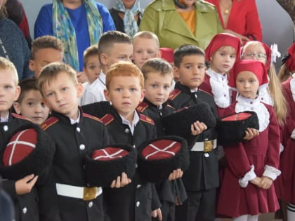 Кадеты Красногвардейска присягнули на верность Родине