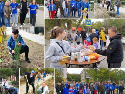 Феодосийские единороссы провели уборку общественных территорий