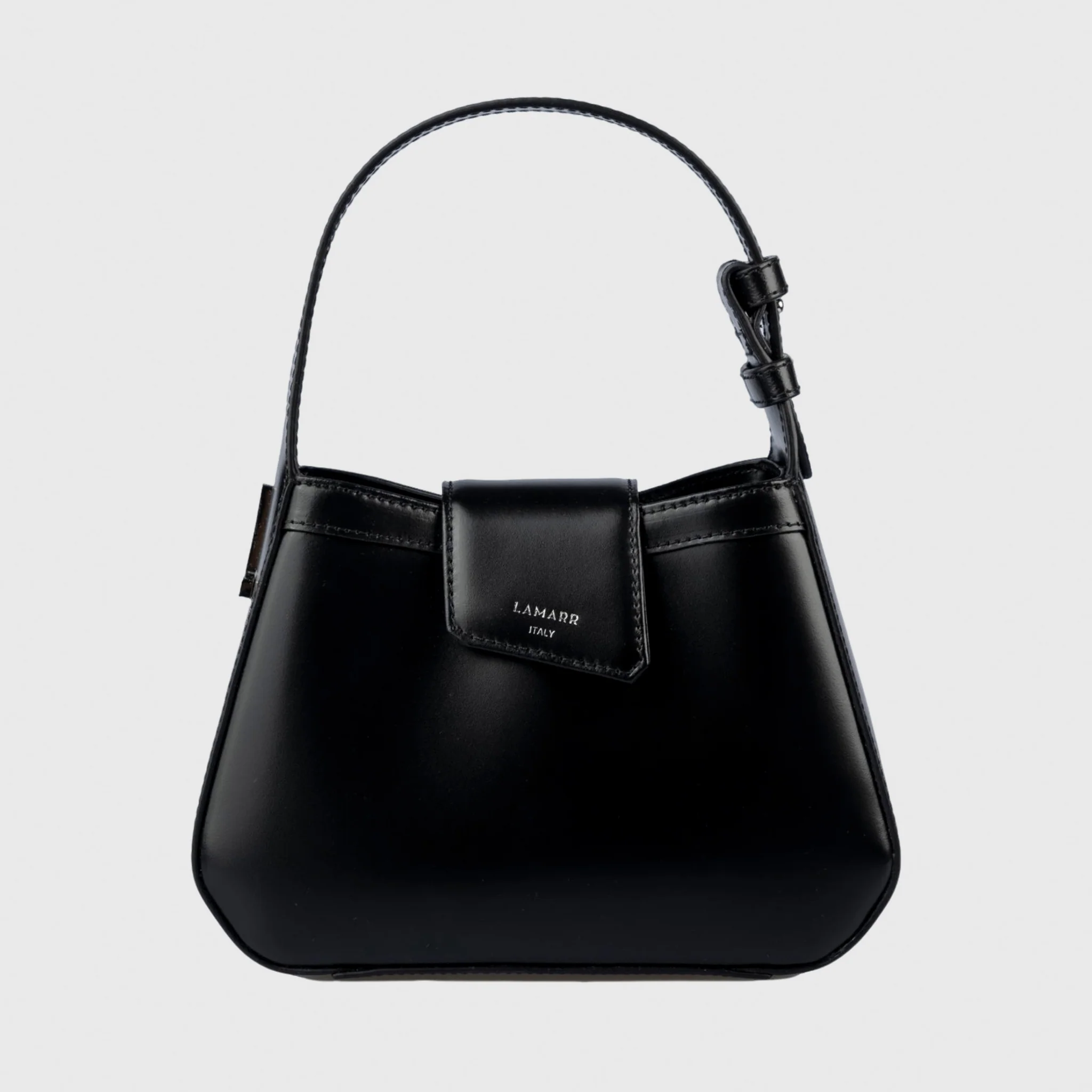 Montague Top Handle Handbag by Hauteur in Black