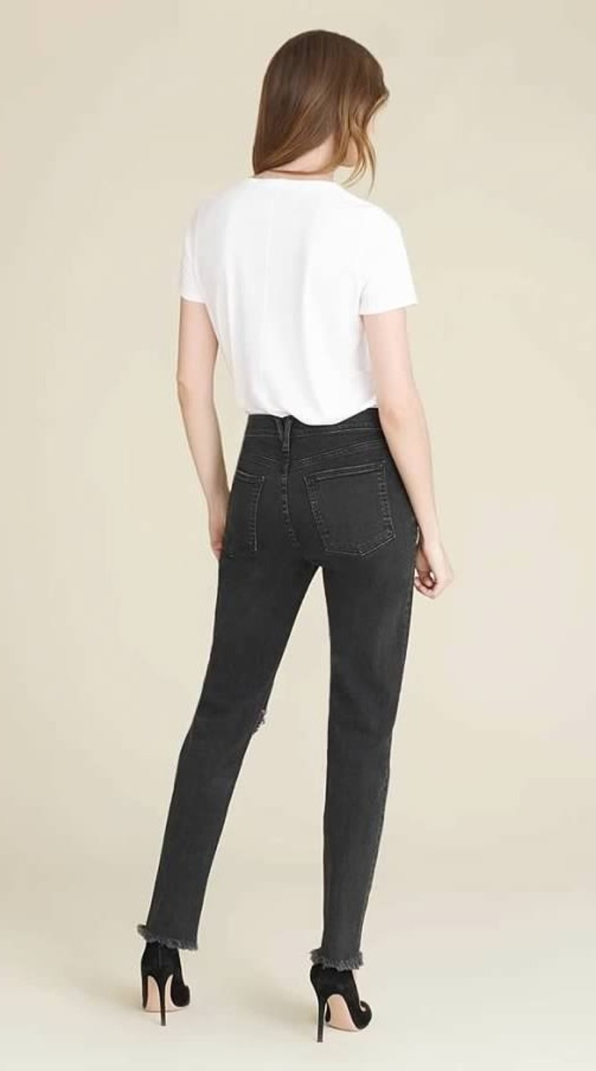 Veronica Beard Benzi Girlfriend Jeans in Black Size 29