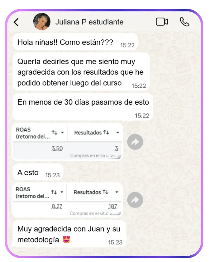 Testimonio de estudiante