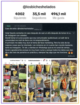 Testimonio de estudiante