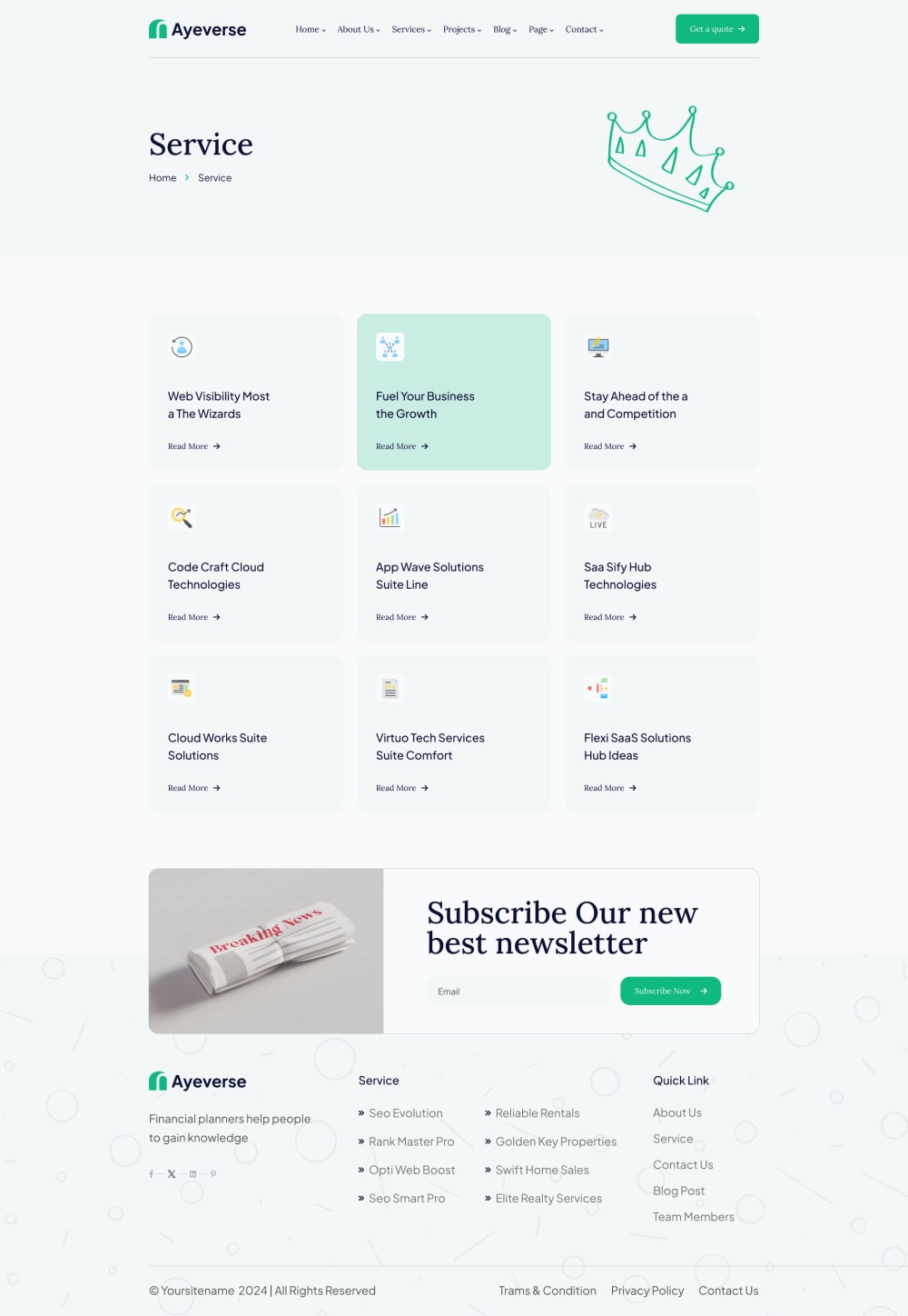 Ayeverse interface 3