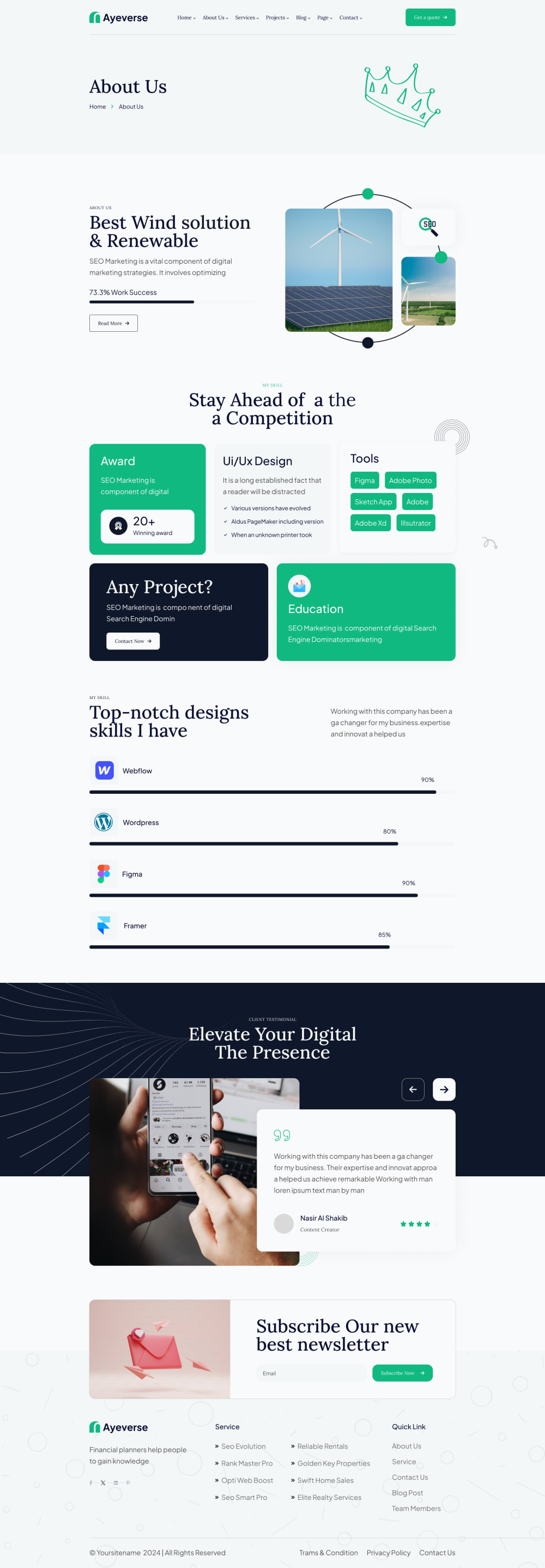 Ayeverse interface 2