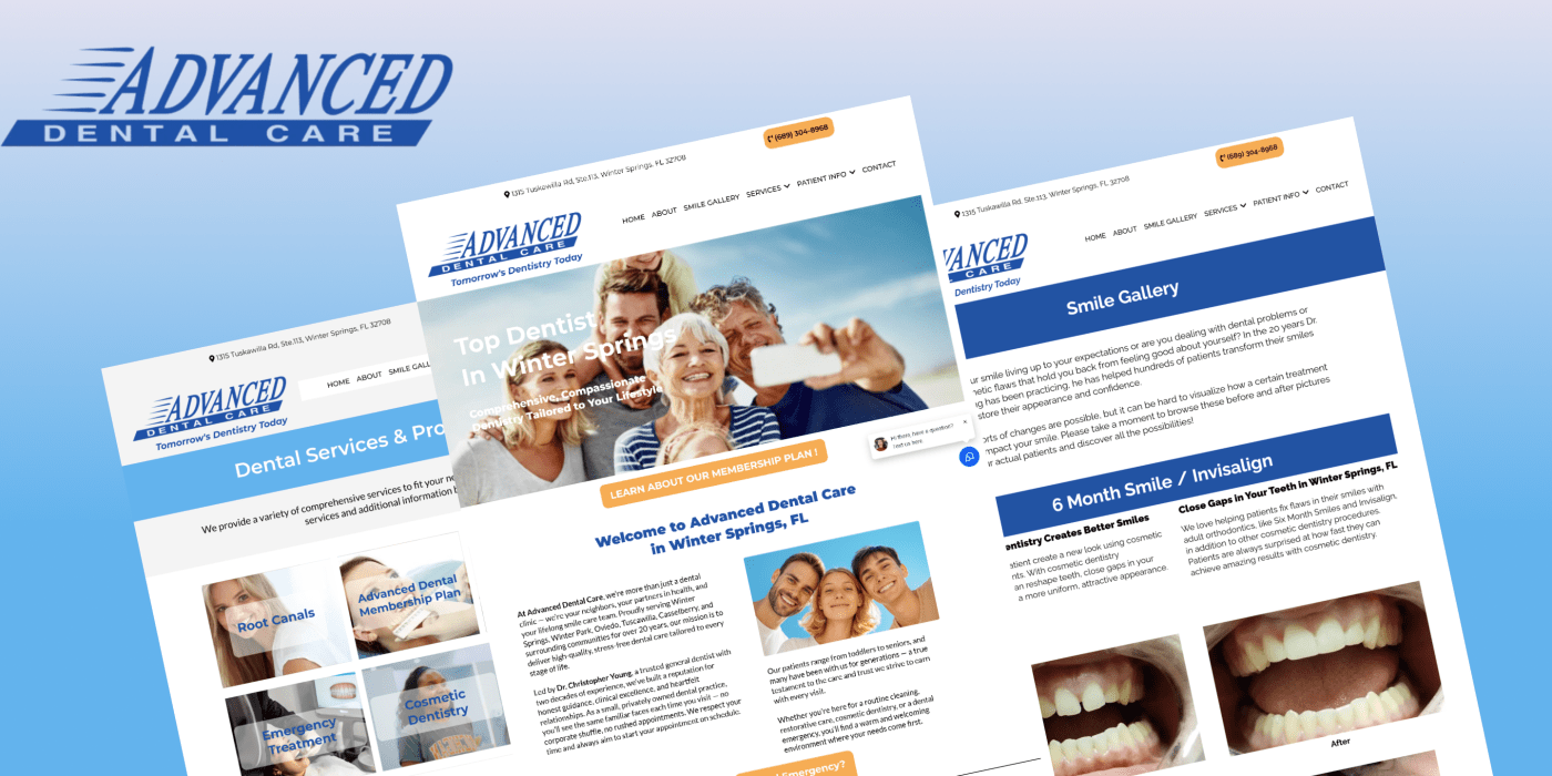 Advance Dental Care project