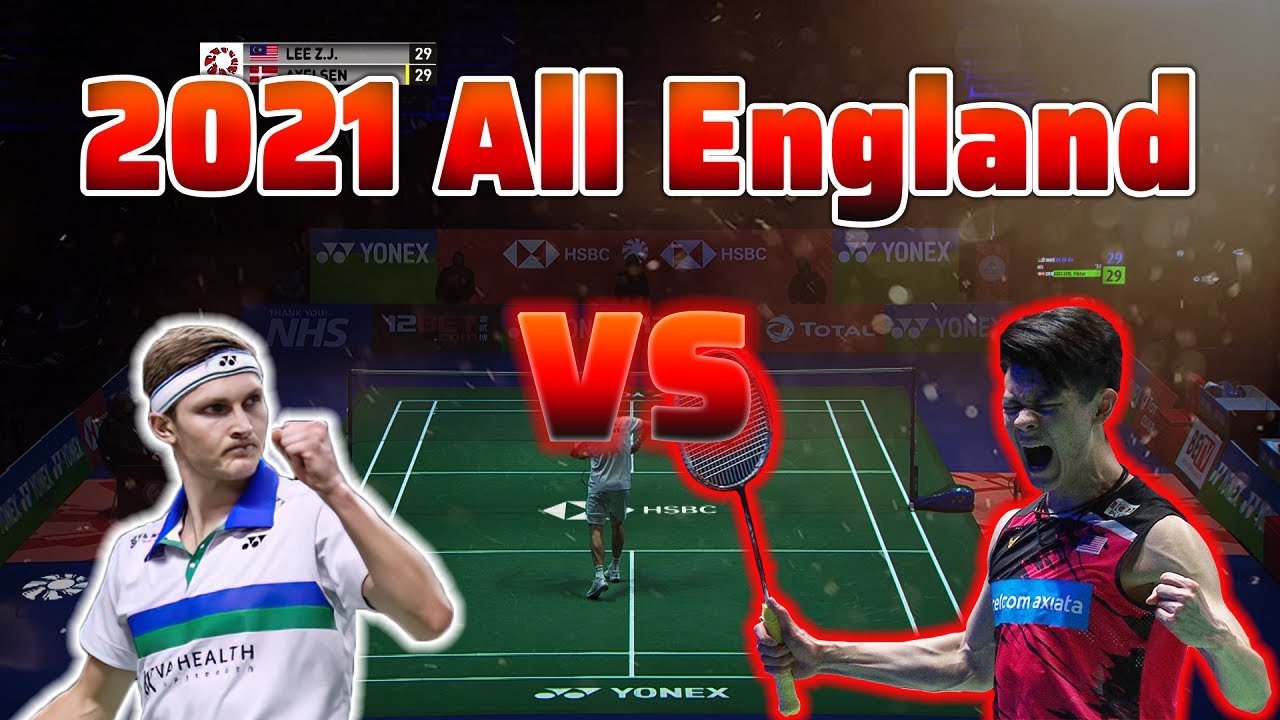 Lee Zii Jia vs Viktor Axelsen - 2021 All England Open Final
