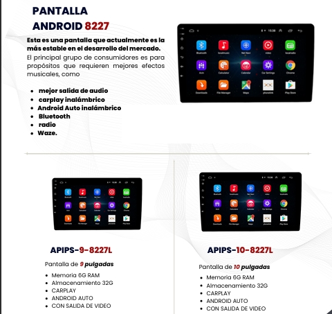 Pantalla Android 8227