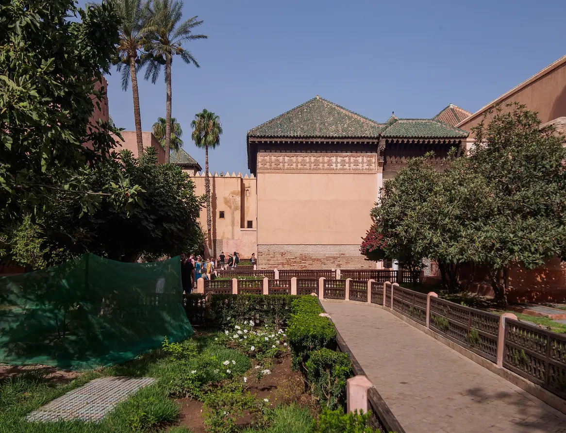 Garden and mausoleum of the Saadian Tombs