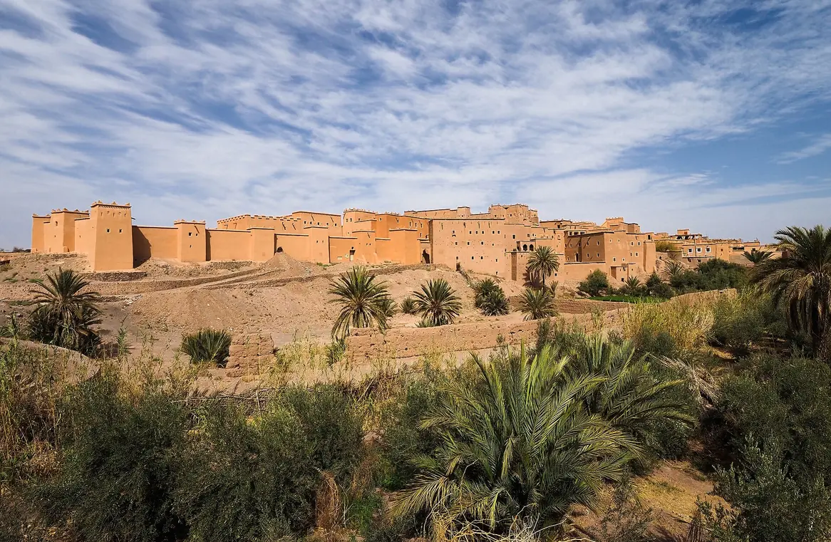 Ouarzazate in Morocco