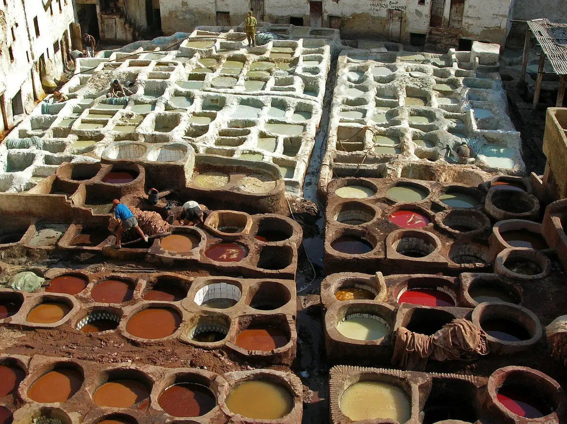 Chouara Tanneries in Morocco