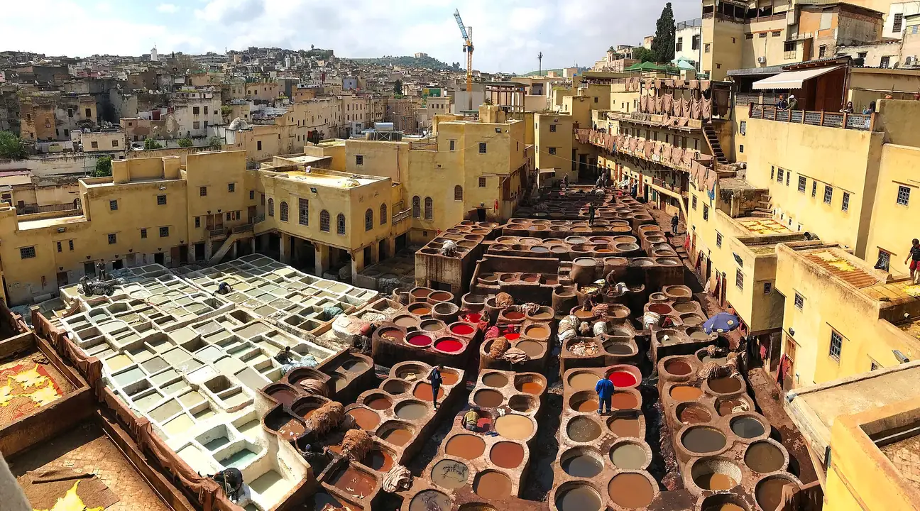 Chouara Tanneries in Morocco