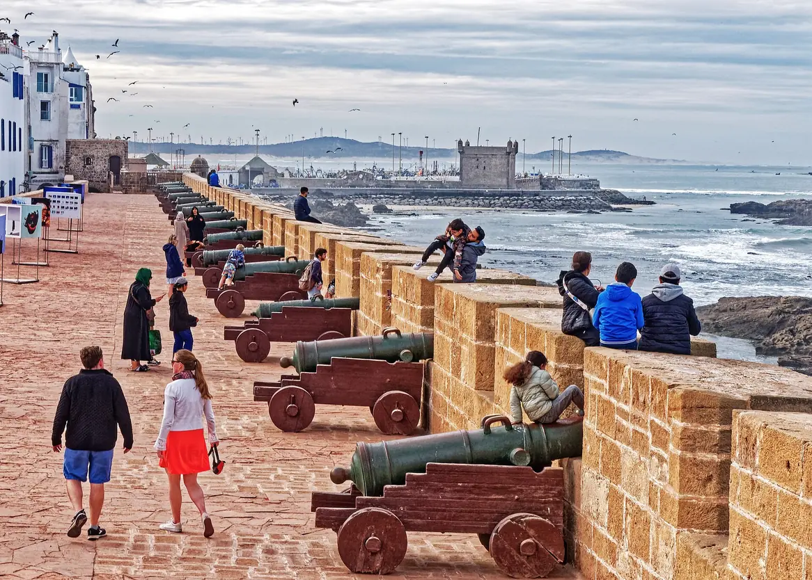 Skala de la Kasbah in Morocco