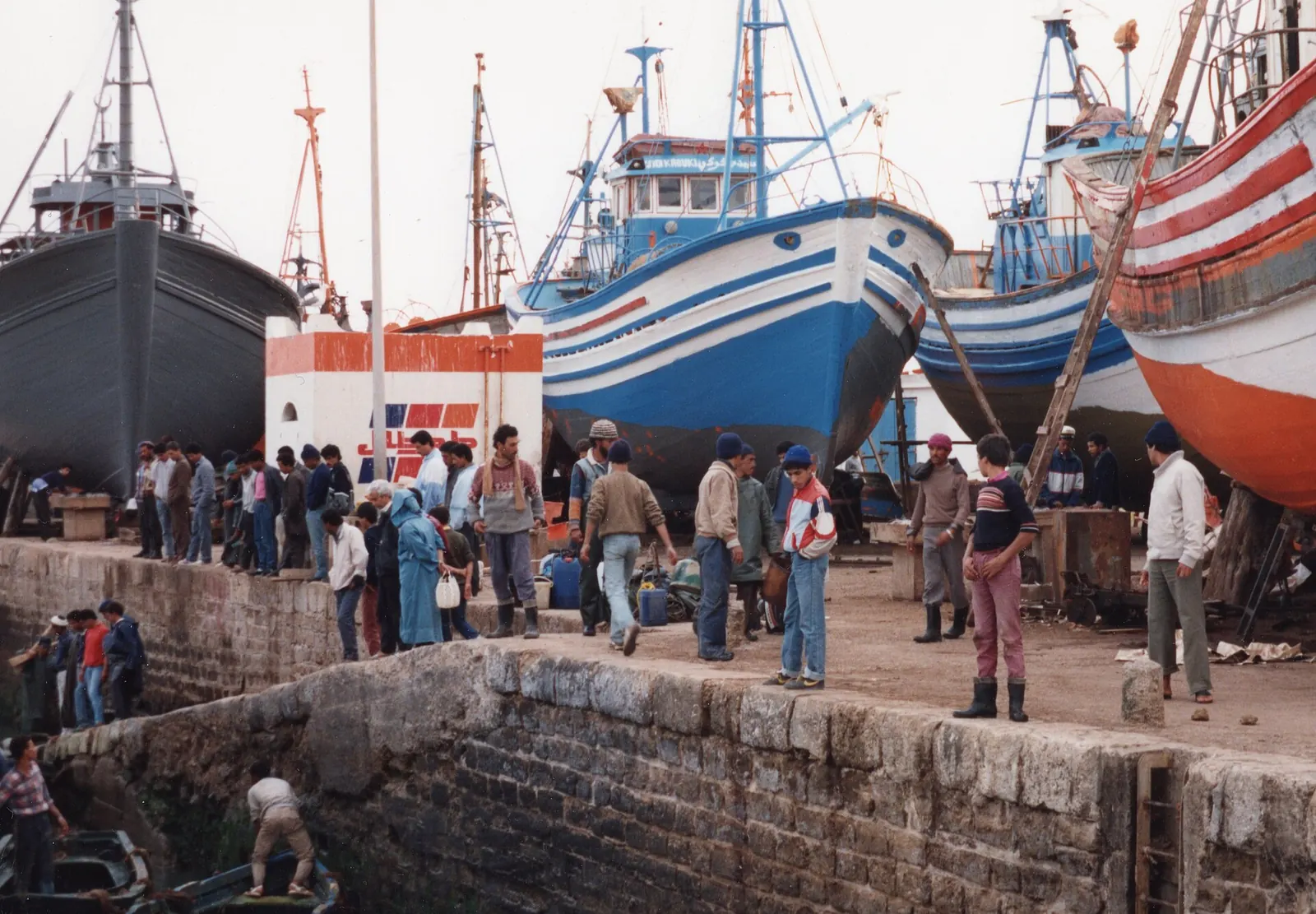 Essaouira Fishing Port in Morocco