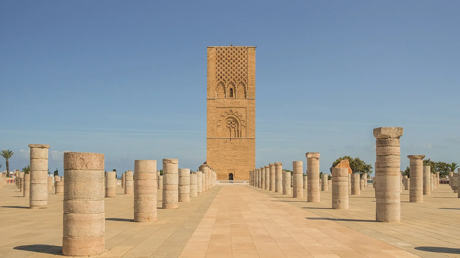 Hassan Tower in Morocco