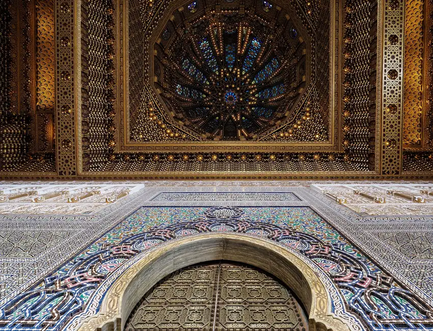 Mausoleum of Mohammed V in Morocco
