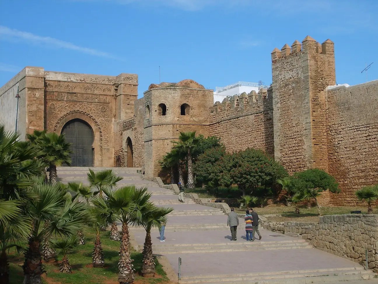 Kasbah of the Udayas in Morocco
