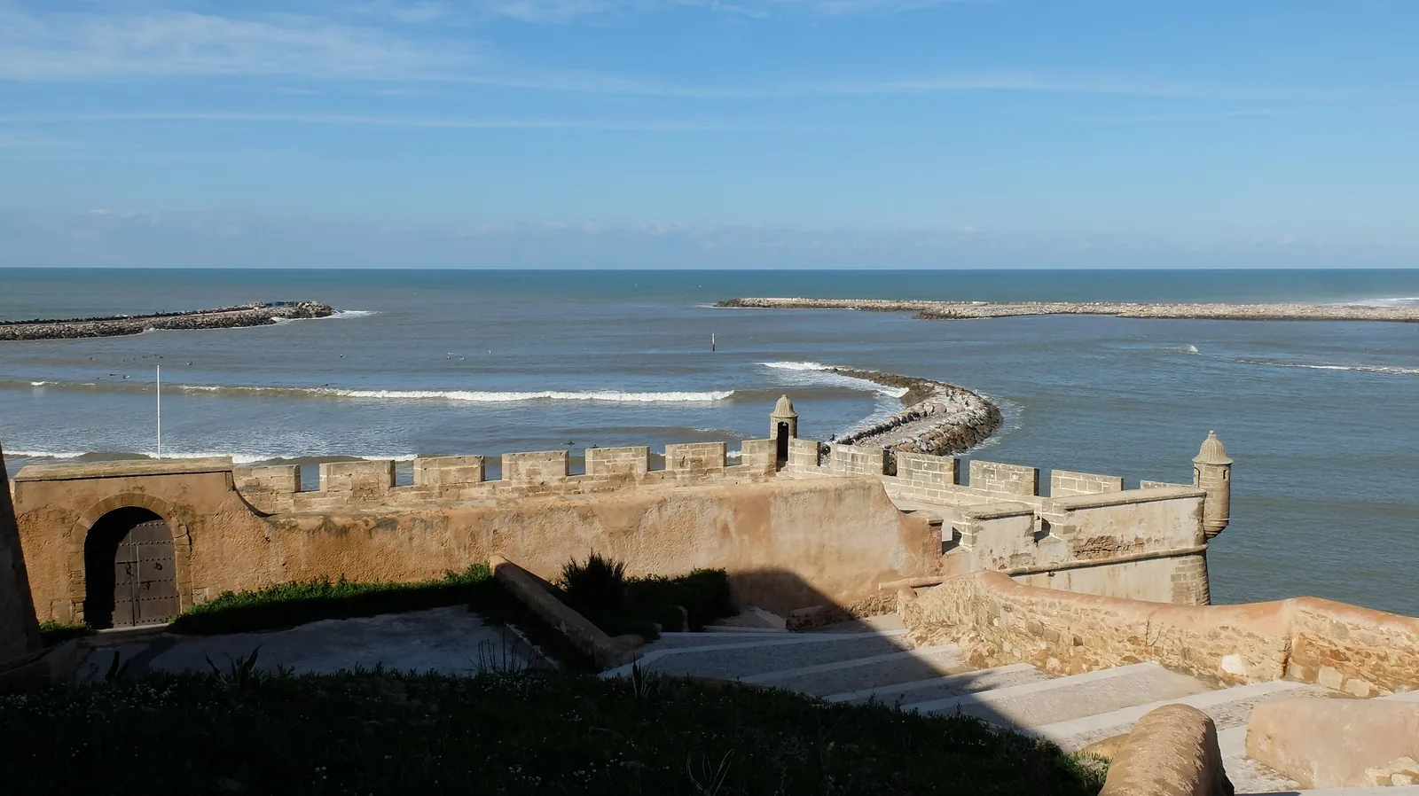 Kasbah of the Udayas in Morocco