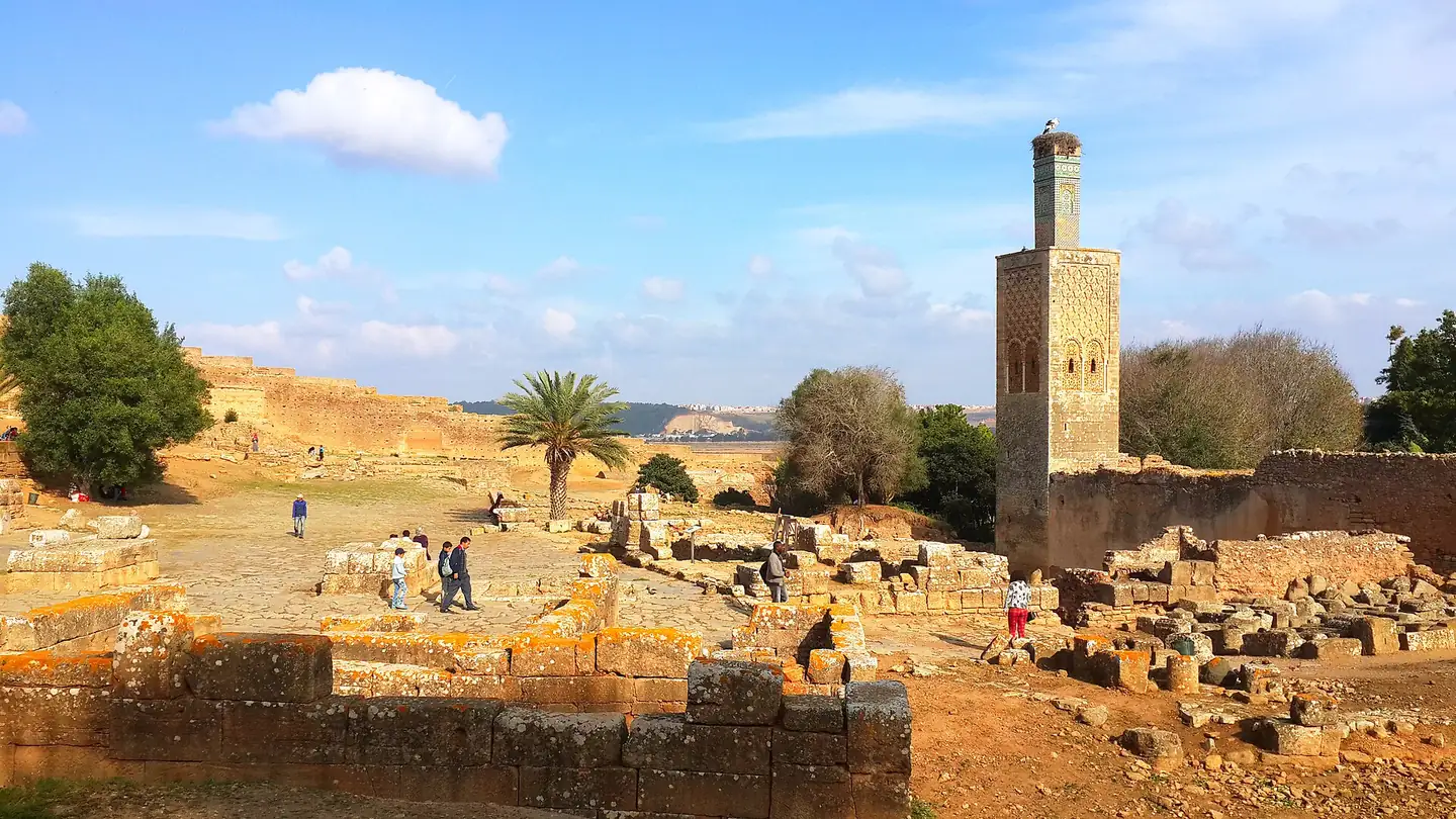 Chellah in Morocco