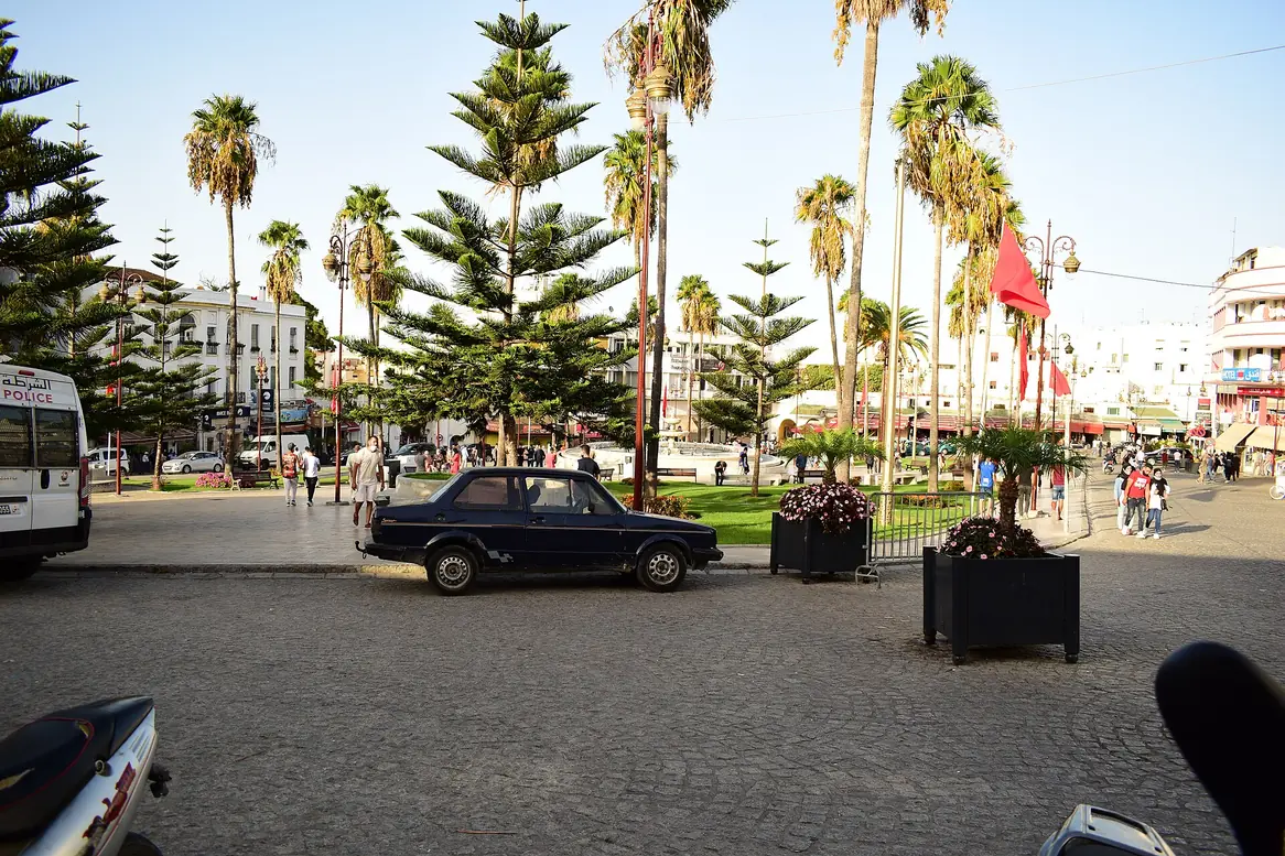 Grand Socco in Morocco