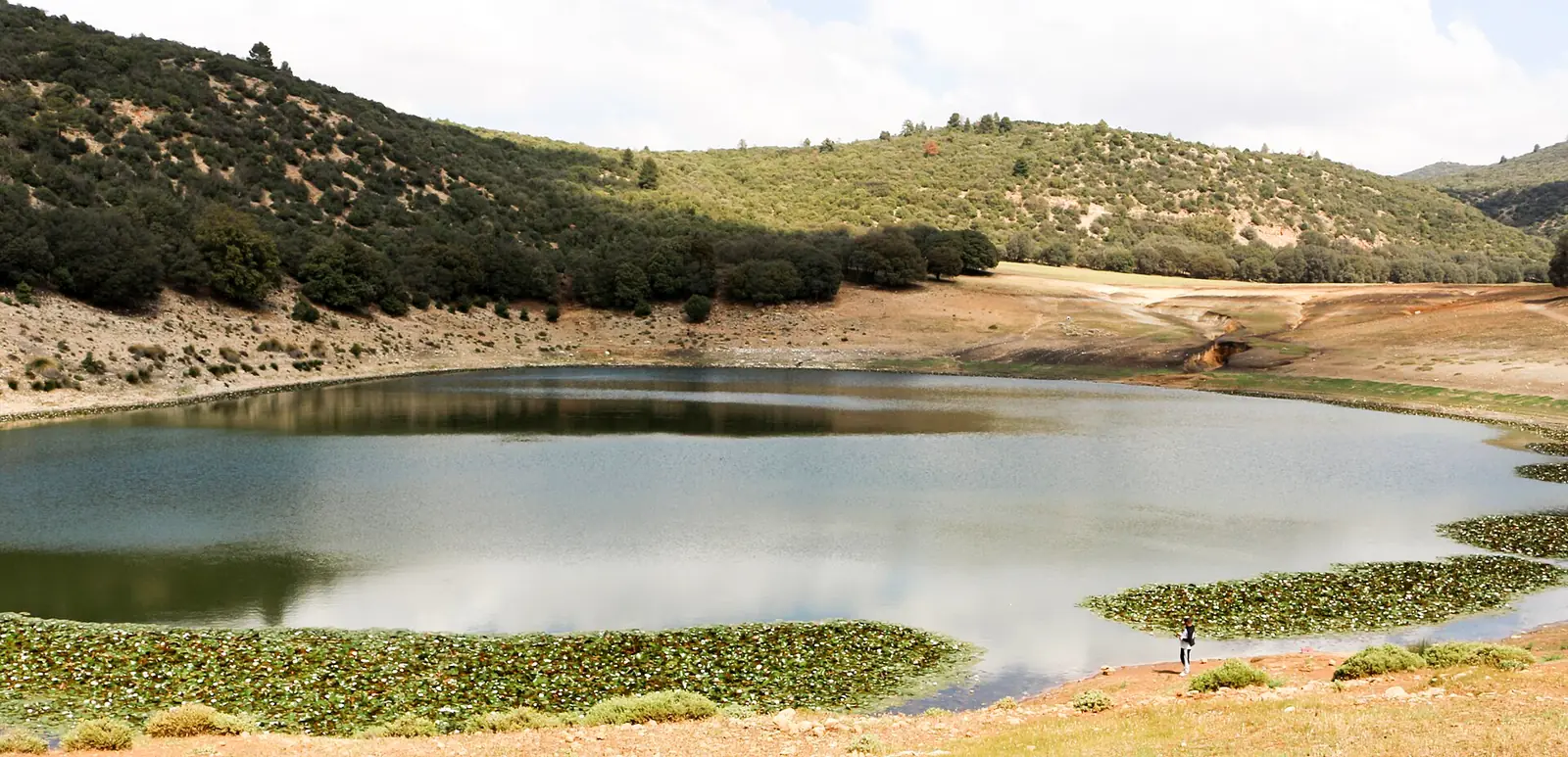 Dayet Aoua lake near Ifrane