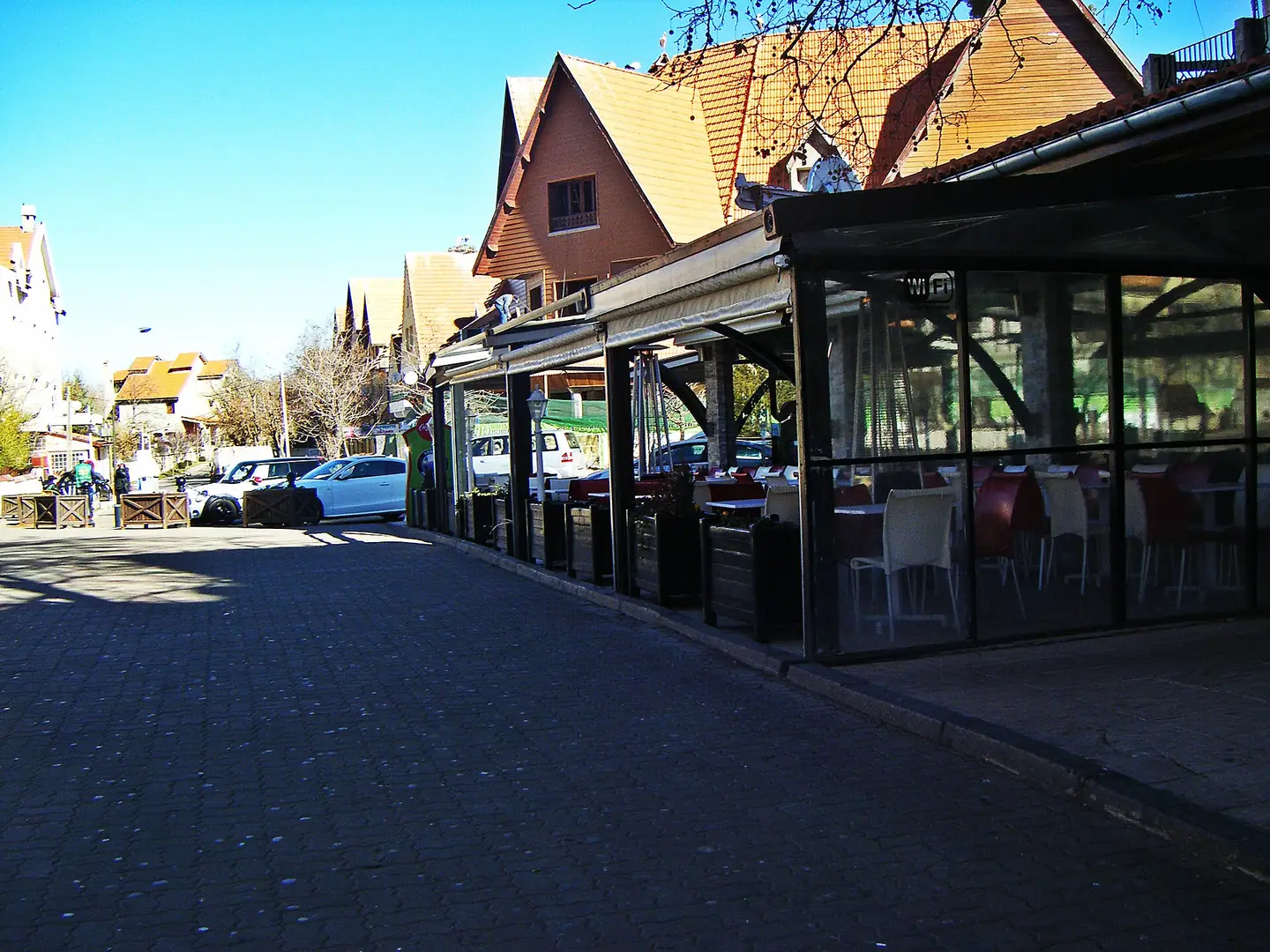 Alpine-style houses in Ifrane