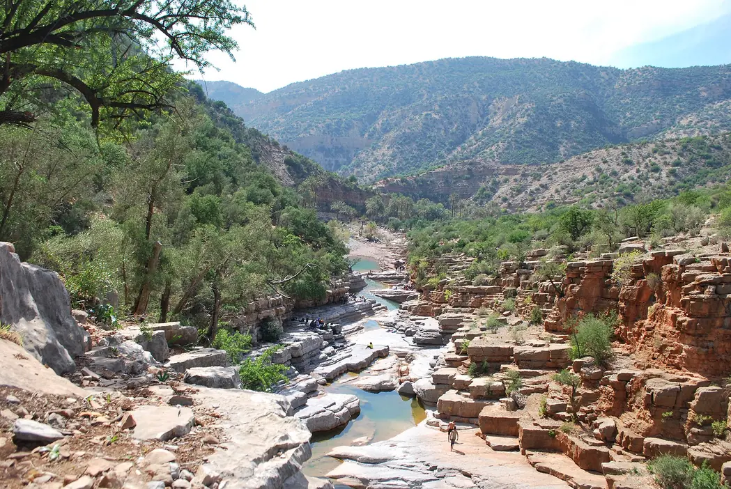 Rock pools in Paradise Valley