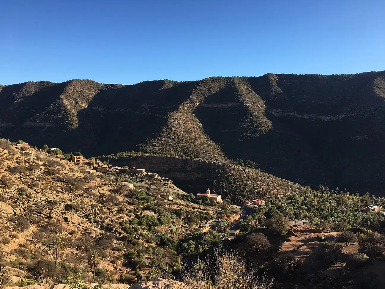 Paradise Valley seen from above