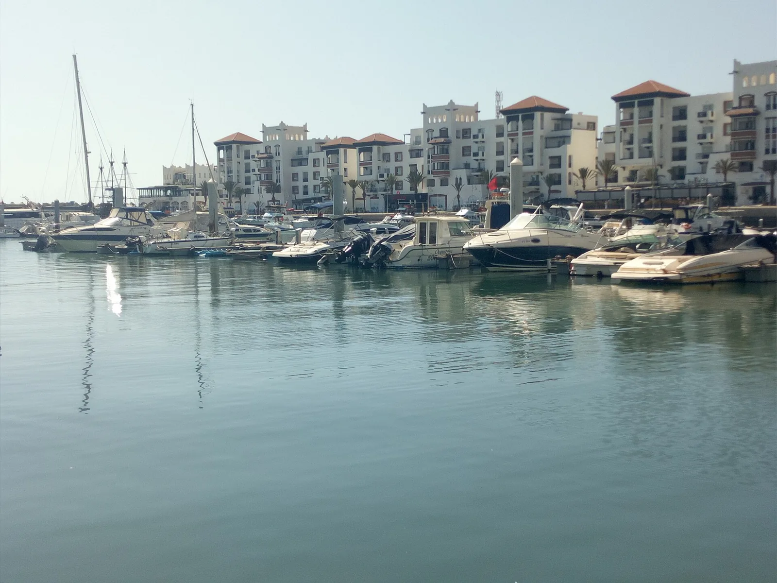 Cruise ships at Agadir Marina