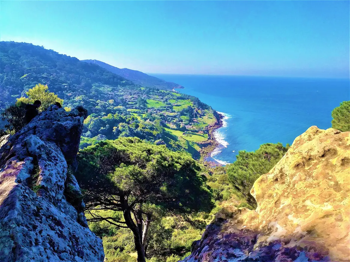 Perdicaris Park overlooking the sea in Tangier