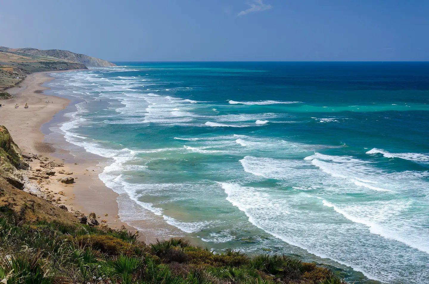 Playa de las Cuevas beach near Asilah
