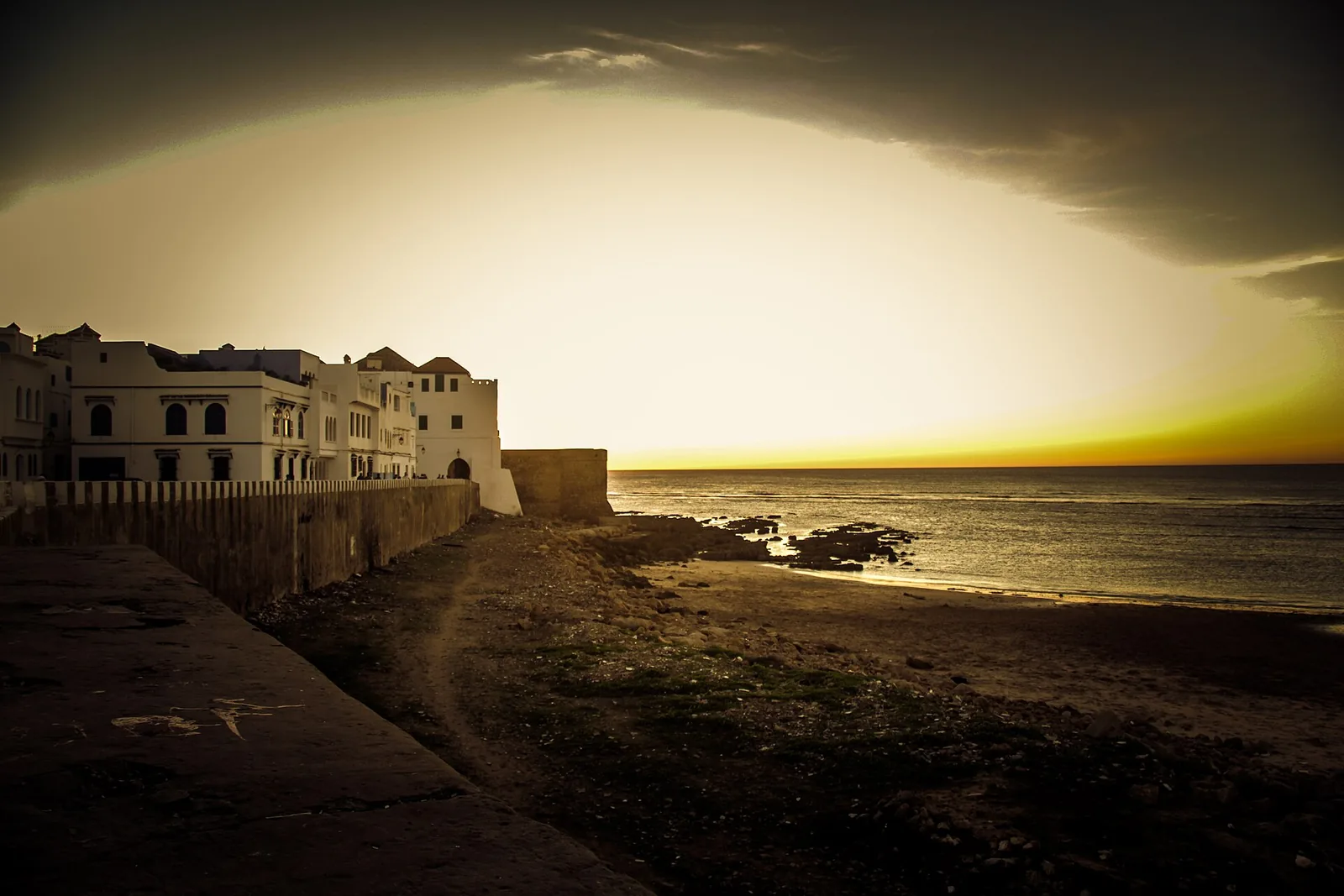 View over Asilah and the Atlantic