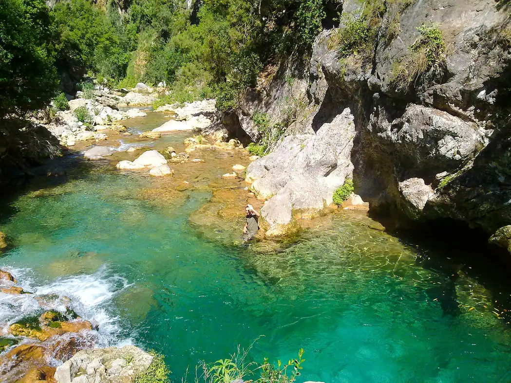 Talembote River below God’s Bridge in Talassemtane National Park