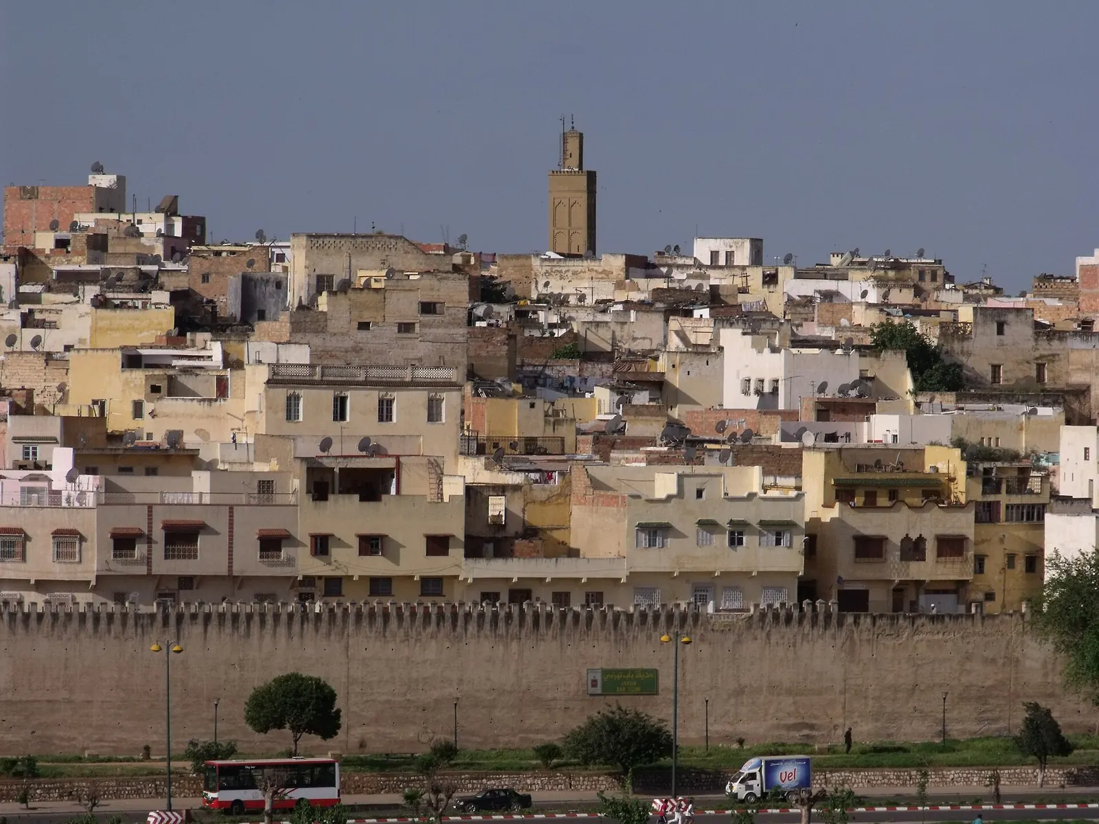 Panorama of the old city, Meknes