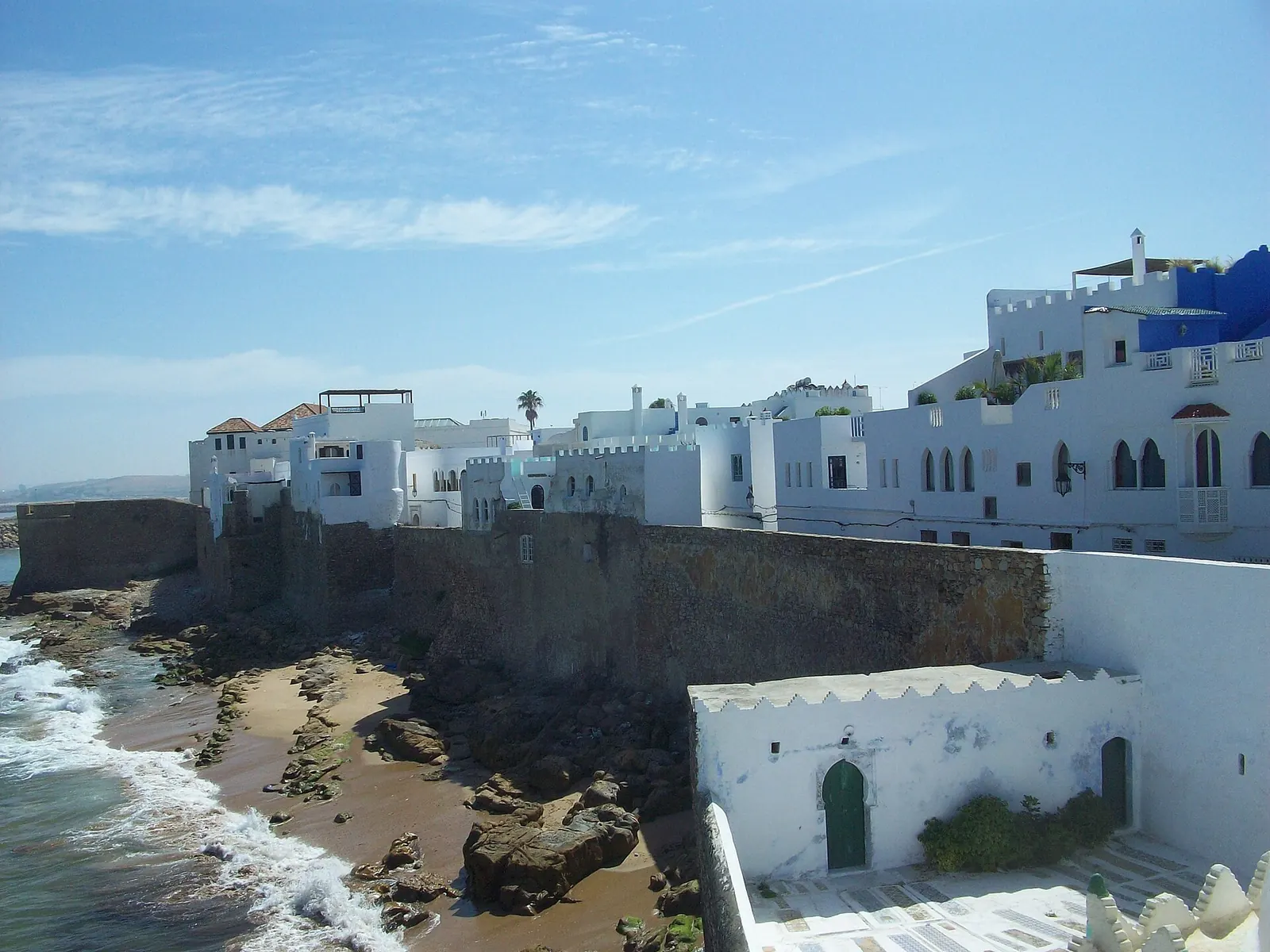 Whitewashed waterfront, Asilah
